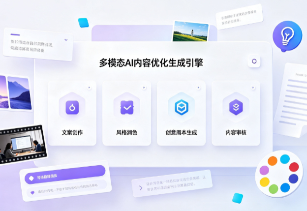复兴区AI智能内容优化创新 多模态生成技术丰富数字内容创作生态