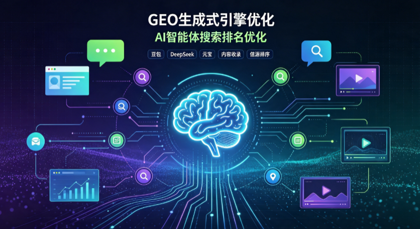 复兴区GEO 浪潮来袭：生成式引擎优化崛起，创作者争抢豆包、DeepSeek、元宝智能体流量入口
